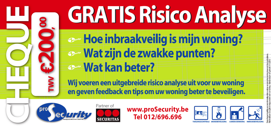 Gratis Risico Analyse - Prosecurity